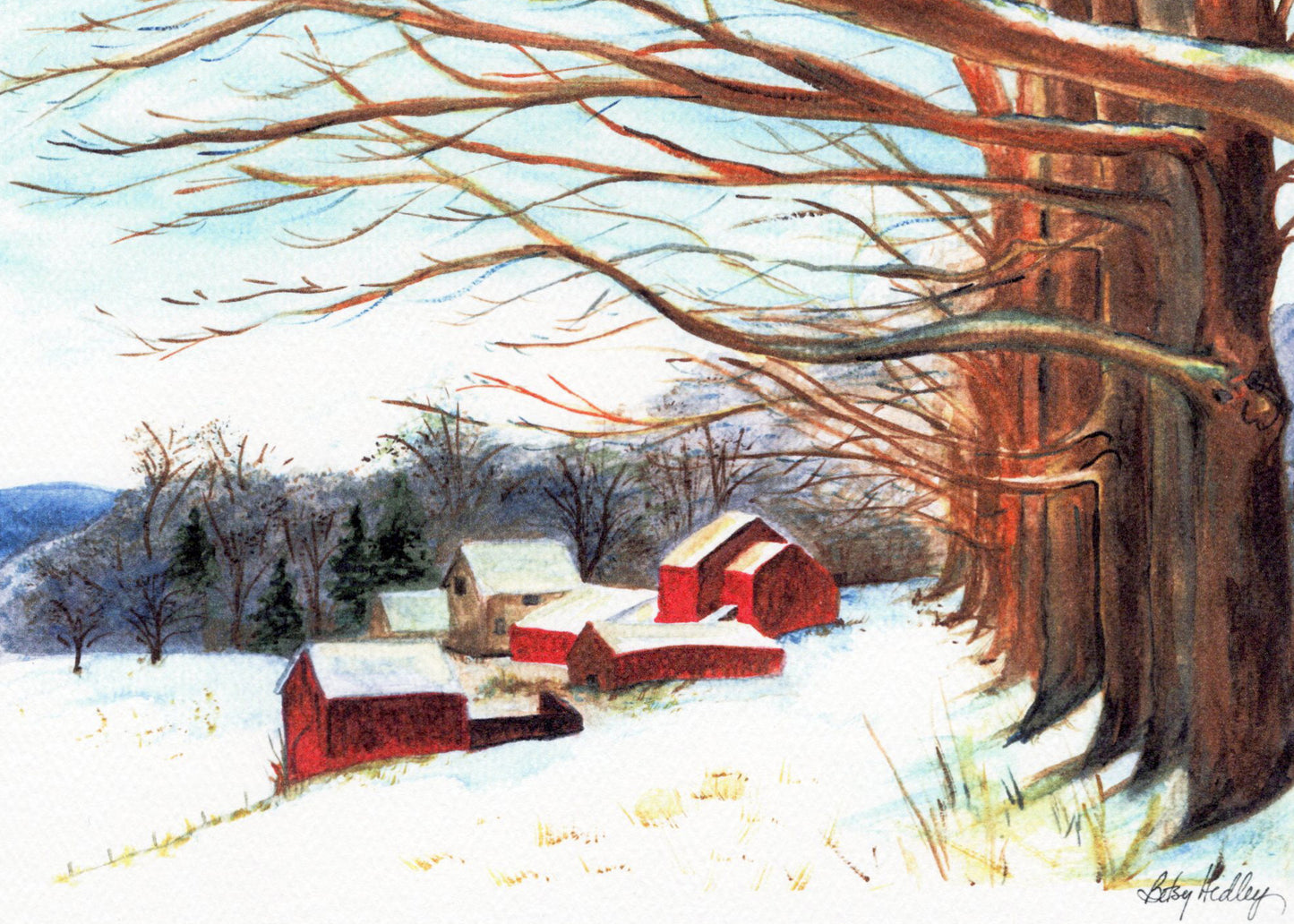 Giclee watercolor Prints 8x10 unframed