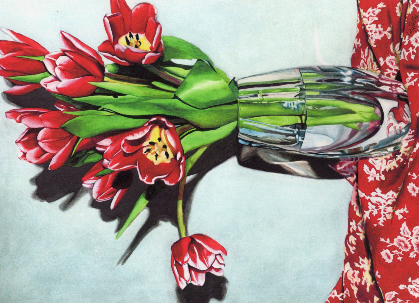 Giclee watercolor Prints 8x10 unframed