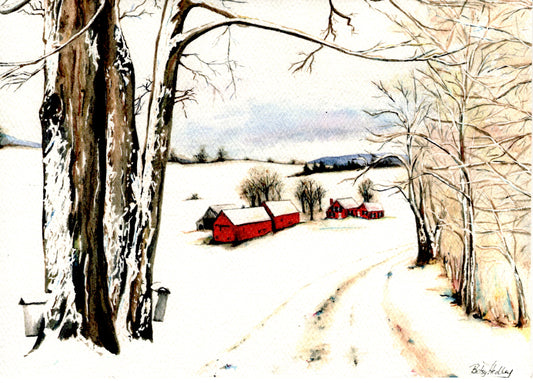 Giclee watercolor prints 6x8 unframed